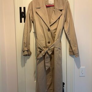 A New Day Tan Trench Coat Timeless Style
